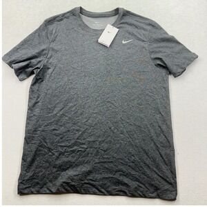 Nike Dri Fit The Nike Tee Athletic Training Shirt Dark Gray Size XL NWT